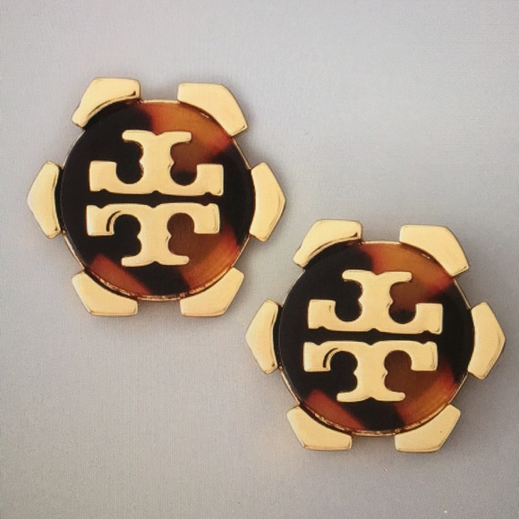 Tory Burch Jewelry - 💐TORY BURCH TORTOISE STUD EARRINGS 💐